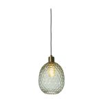 It's about RoMi Luce Pendente Venice Vetro Verde | Adatto per 1x E27 