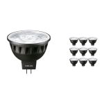 Multipack 10x Philips Master LED Faretti GU5.3 MR16 6.7W 420lm 36D - 927 Bianco Molto Caldo | Miglior resa cromatica - Dimmerabile - Sostitutiva 35W