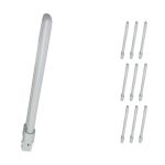Multipack 10x Osram Dulux S 11W 840 | Bianco Freddo - 2-Pin