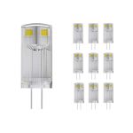Multipack 10x Noxion Bolt LED Capsule G4 0.9W 100lm - 827 Bianco Molto Caldo | Sostitutiva 10W