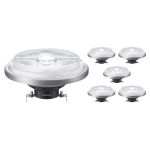 Multipack 6x Philips MASTER LED Faretti G53 AR111 14.8W 950lm 45D - 940 Bianco Freddo | Miglior Resa Cromatica - Dimmerabile - Sostitutiva 75W
