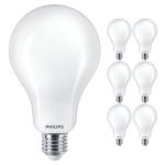 Multipack 6x Philips Corepro LED Bulbo E27 Pera Ghiaccio 23W 3452lm - 865 Luce del Giorno | Sostitutiva 200W