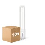 Multipack 10x Philips Corepro PL-L LED 8W 960lm - 830 Luce Calda -  | 4-Pin - Sostitutiva 18W