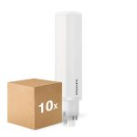 Multipack 10x Philips CorePro PL-C LED 6.5W 700lm - 830 Luce Calda -  | 4-Pin - Sostitutiva 18W