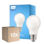 Multipack 10x Philips Corepro LED Bulbo E27 Pera Ghiaccio 10.5W 1521lm - 827 Bianco Molto Caldo | Sostitutiva 100W