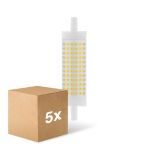 Multipack 5x Ledvance Parathom Line LED R7s 118mm  18.5W 2452lm - 827 Bianco Molto Caldo | Sostitutiva 150W