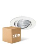 Multipack 10x Philips Faretti LED Chiara Accent G2 RS061B 6W 550lm 36D - 840 Bianco Freddo | 80mm - Dimmerabile 