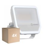 Multipack 4x Ledvance Proiettore LED Aluminium Bianca 41W 5500lm 100D - 830 Luce Calda -  | IP66 - Simmetrico