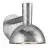 Nordlux Arki 20 Luce Da Parete Acciaio Grigio | IP54 - Adatto per E27