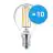 Multipack 10x Philips Corepro LED Lustre E14 Sferica Filamento Chiara 4.3W 470lm - 827 Bianco Molto Caldo | Sostitutiva 40W