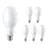 Multipack 6x Philips TrueForce Core LED E27 HPL/SON Ghiaccio 18W 3000lm 300D - 840 Bianco Freddo | Sostitutiva 80W