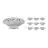 Multipack 10x Noxion Lucent Faretti LED G53 AR111 7.4W 450lm 24D - 930 Luce Calda | Miglior resa cromatica - Dimmerabile - Sostitutiva 50W
