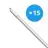 Multipack 15x Bright Choice Stagna LED 17W 1870lm - 840 Bianco Freddo | 120cm