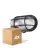 Multipack 4x D'Lite Luce Da Parete Ecco Nero Ovale | IP44 - Adatto per 1x E27