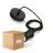 Multipack 4x Portalampada Philips Cord Vintage Filamento E27 Nero LED