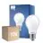 Multipack 10x Philips Master LED E27 Pera Filamento Ghiaccio 7.2W 1055lm - 922-927 Dim To Warm | Miglior Resa Cromatica - Dimmerabile - Sostitutiva 75W