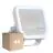 Multipack 4x Ledvance Proiettore LED Aluminium Bianca 17W 2200lm 100D - 830 Luce Calda -  | IP66 - Simmetrico