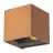 D'Lite Elingen Luce Da Parete Bronzo Up & Down 4.9W 480lm - 830 warm Bianca | IP54