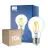 Multipack 10x Philips Master LED E27 Pera Filamento Chiara 3.4W 470lm - 922-927 Dim To Warm | Miglior Resa Cromatica - Dimmerabile - Sostitutiva 40W