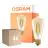 Multipack 4x Osram Vintage 1906 LED E27 Edison Filamento Oro 7.2W 806lm - 824 Bianco Molto Caldo | Sostitutiva 60W