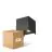 Multipack 4x D'Lite Luce Da Parete Elingen Aluminium Nero Up & Down 4.9W 480lm - 830 Luce Calda -  | IP65 - Sensore Di Luce