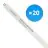 Multipack 20x Noxion Tubo LED T5 Avant Extreme (HF) High Output 26W 3510lm - 830 Luce Calda | 145cm - Sostitutiva 49W