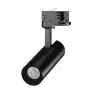 Noxion Luce A Binario LED 3 Fasi Ecowhite Aluminium Nero 10W 840lm 36D - 830 Luce Calda - 