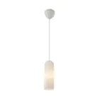 Nordlux Miella Luce Pendente Vetro Bianca | Adatto per 1x E27