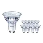 Multipack 10x Philips Corepro LED Faretti GU10 PAR16 3.5W 255lm 36D - 827 Bianco Molto Caldo | Sostitutiva 35W