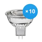 Multipack 10x Noxion Faretti LED GU5.3 MR16 7.5W 621lm 36D - 830 Luce Calda | Dimmerabile - Sostitutiva 50W