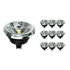 Multipack 10x Noxion Lucent Faretti LED GU10 AR111 12W 600lm 40D - 927 Bianco Molto Caldo | Miglior resa cromatica - Dimmerabile - Sostitutiva 50W