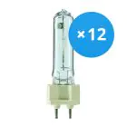 Multipack 12x Philips MASTERColour G12 CDM-T 70W - 942 Bianco Freddo | Miglior resa cromatica
