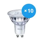 Multipack 10x Philips Corepro LED Faretti GU10 PAR16 3W 240lm 36D - 840 Bianco Freddo | Dimmerabile - Sostitutiva 35W