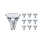 Multipack 10x Philips MASTER Value LED Faretti GU10 PAR16 3.7W 270lm 36D - 922-927 Dim To Warm | Miglior Resa Cromatica - Dimmerabile - Sostitutiva 35W