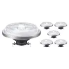Multipack 6x Philips MASTER LED Faretti G53 AR111 14.8W 950lm 45D - 940 Bianco Freddo | Miglior Resa Cromatica - Dimmerabile - Sostitutiva 75W