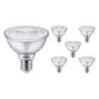 Multipack 6x Philips Master Value LED Bulbo Riflettore E27 PAR30 9.5W 820lm 25D - 940 Bianco Freddo | Miglior resa cromatica - Dimmerabile - Sostitutiva 75W