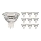 Multipack 10x Noxion Faretti LED GU5.3 MR16 4.4W 345lm 36D - 840 Bianco Freddo | Dimmerabile - Sostitutiva 35W