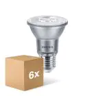 Multipack 6x Philips Master Value LED Bulbo Riflettore E27 PAR20 6W 515lm 40D - 930 Luce Calda | Miglior resa cromatica - Dimmerabile - Sostitutiva 50W