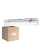 Multipack 4x Ledvance LED Stagna Alloggio MT Gen 3 IP65 | Adatto per 2x150cm Tubo LED