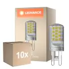 Multipack 10x Ledvance Performance LED Capsule Chiara G9 4W 470lm - 827 Bianco Molto Caldo | Dimmerabile - Sostitutiva 40W