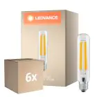Multipack 6x Ledvance LED Bulbo NAV LED FIL V E27 21W 3600lm - 727 Bianco Molto Caldo | Sostitutiva 50W