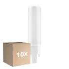Multipack 10x Ledvance Dulux-D LED 6W - 840 Bianco Freddo | 4-Pin - Sostitutiva 13W