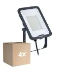 Multipack 4x Philips Proiettore LED Ledinaire BVP167 70W 8400lm 110D - 830-840-865 CCT | IP65 - Simmetrico