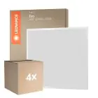 Confezione Multipack 4x  Ledvance Pannello A LED Eco 36W 3600lm 830 Luce Calda -  | 60x60cm - UGR 
