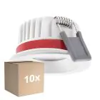 Multipack 10x Ledvance Faretti LED Fire Rated Aluminium Bianca 8W 680lm 36D - 930 Luce Calda | Ritaglio 68mm - IP65 - Miglior resa cromatica - Dimmerabile