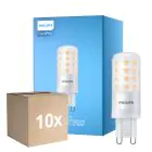 Multipack 10x Philips Corepro LED Capsule G9 4.8W 570lm - 827 Bianco Molto Caldo | Sostitutiva 60W
