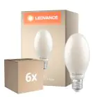 Multipack 6x Ledvance LED Bulbo HQL LED FIL V E40 38W 5400lm - 827 Bianco Molto Caldo | Sostitutiva 125W