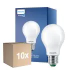 Multipack 10x Philips MASTER LED Bulbo Ultra Efficient E27 Pera Ghiaccio 7.3W 1535lm - 830 Luce Calda | Sostitutiva 100W