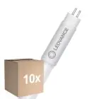 Multipack 10x Ledvance Tubo LED T5 AC Mains P Mains (AC) High Efficiency 11W 1550lm - 830 Luce Calda -  | 85cm - Sostitutiva 21W