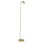 Eglo Lampada da terra Rigomagno Acciaio Ottone | Adatto per GU10